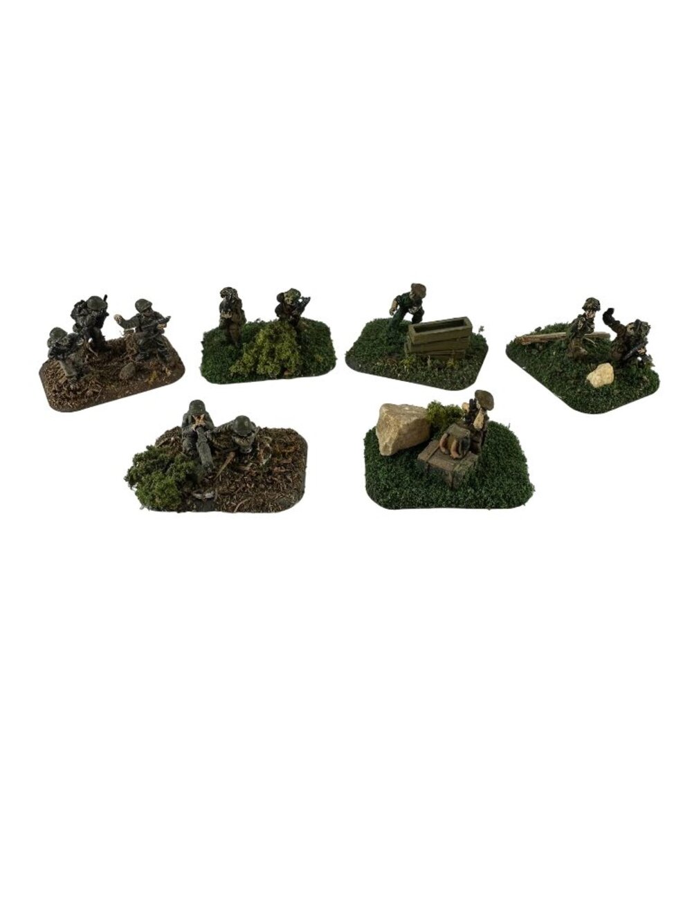 Battlefront Flames of War Hand Painted Mixed lot Infantry